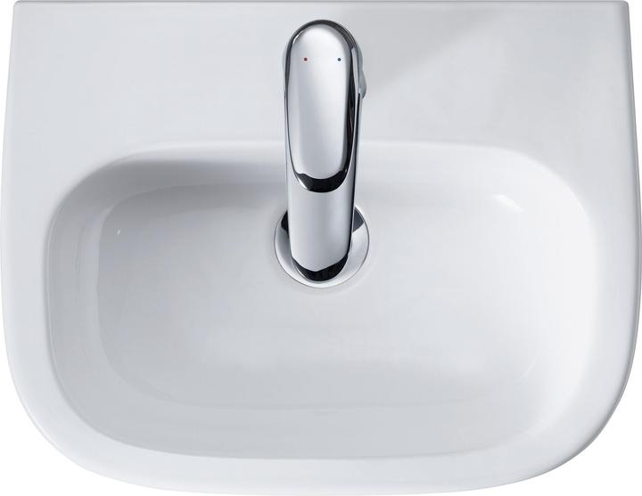 Produktbild Duravit Handwaschbecken D-Code 45 cm wei 0705450000 (340 mm, 450 mm)
