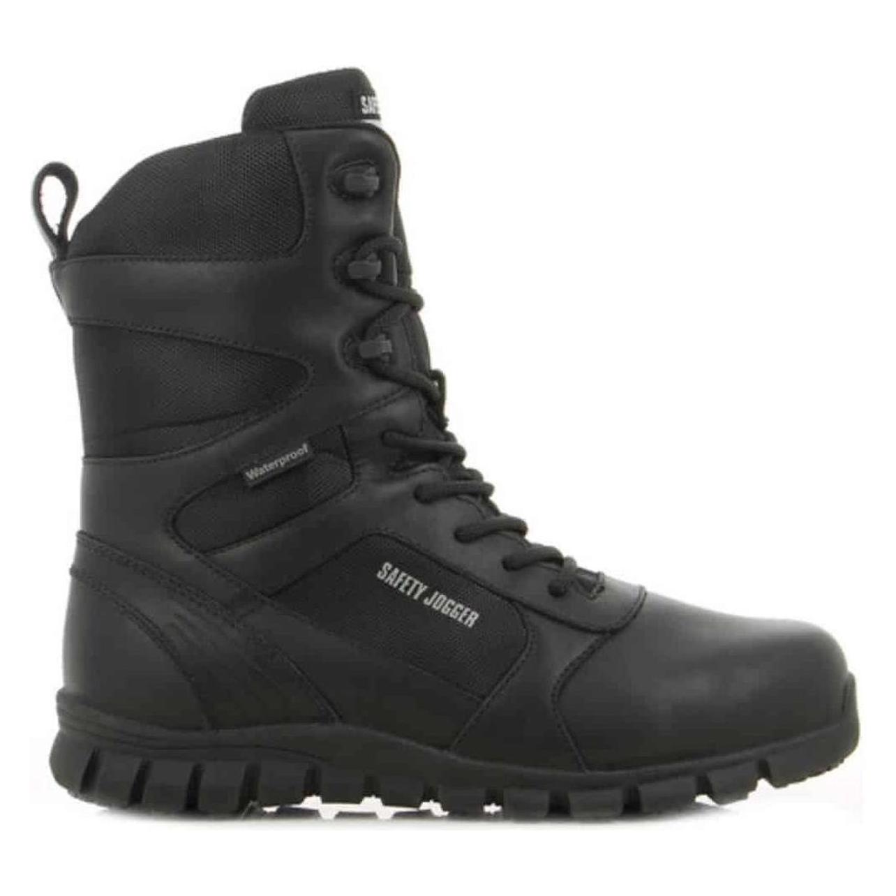 Safety Jogger, Werkschoenen, ST4400420 Hoher, Leichter Taktischer Allround-Stiefel Schwarz (S3, 42)