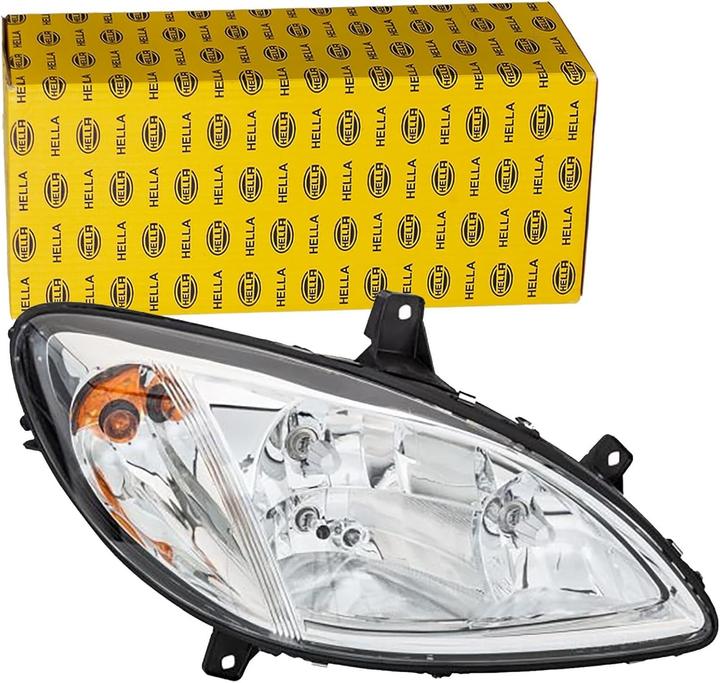 Actual product image Hella Halogen Headlight (H7, PY21W, W5W)