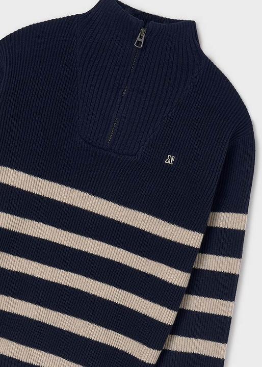 Actual product image MAYORAL Striped jumper with zip (122)