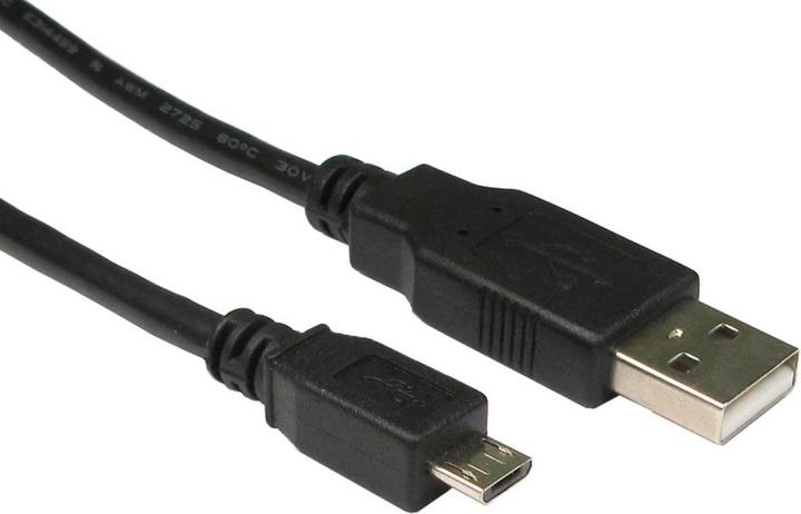Produktbild Cables Direct CDL 0.5 USB2.0 A M - Micro B M (0.50 m, USB 2.0)