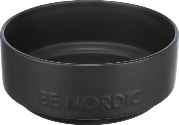 Image du produit Trixie Be Nordic Voerbak Hond Keramiek / Rubber Zwart (1.20 l)