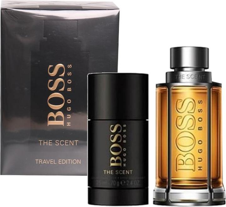 Actual product image Hugo Boss The Scent Eau de Toilette + Deo Stick (Eau de toilette, 100 ml)