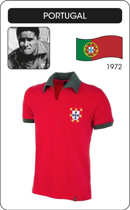 Image du produit Copa Football Portugal 1972 Retro Jersey (S)