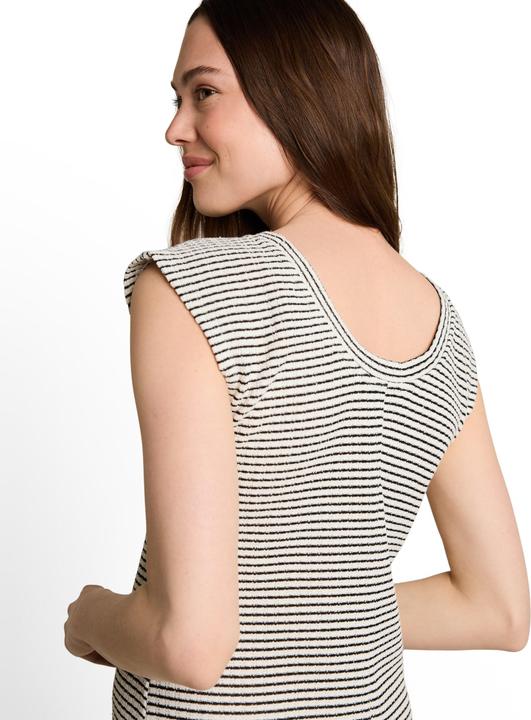 Produktbild Tom Tailor Fitted Jacquard Midi-Kleid (L, S)