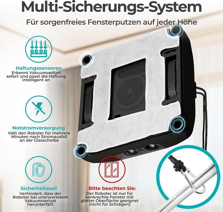 Produktbild KLAMER Fensterputzroboter