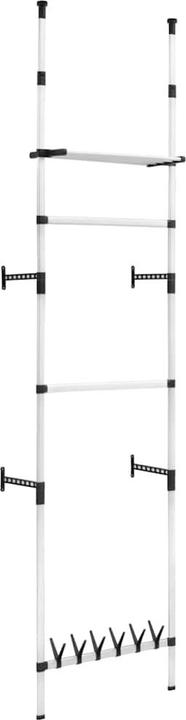 Image du produit vidaXL Teleskopgarderobensystem