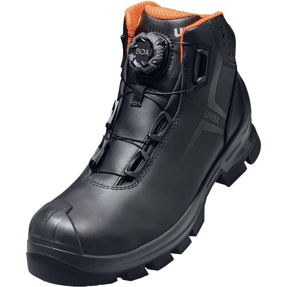 Uvex Safety, Sicherheitsschuhe, 2 MACSOLEÂ Stiefel S3 65322 schwarz, orange Weite 11 GrÃ¶ÃŸe 49 (S3, 49)