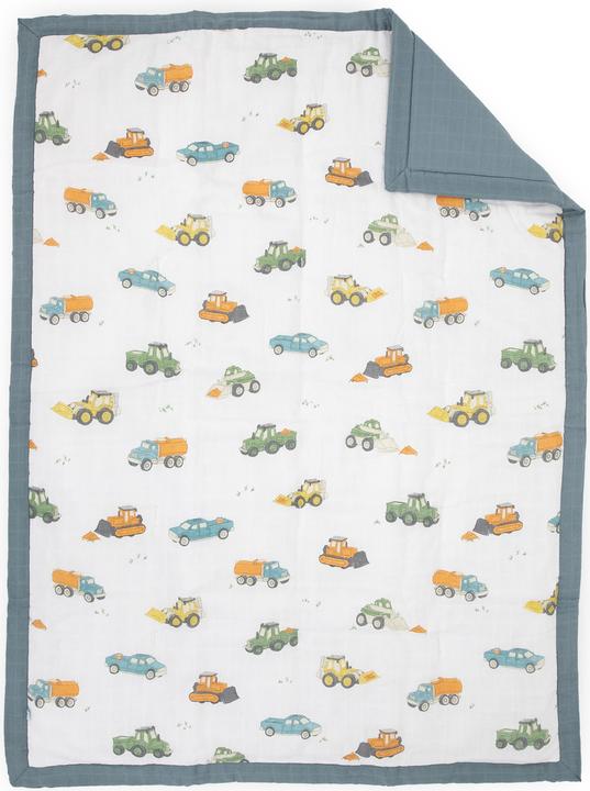 Produktbild little unicorn Decke Work Trucks (90 x 130 cm)