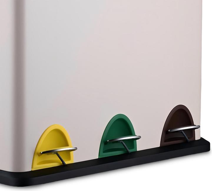 Produktbild Relaxdays Mülleimer 3x8l