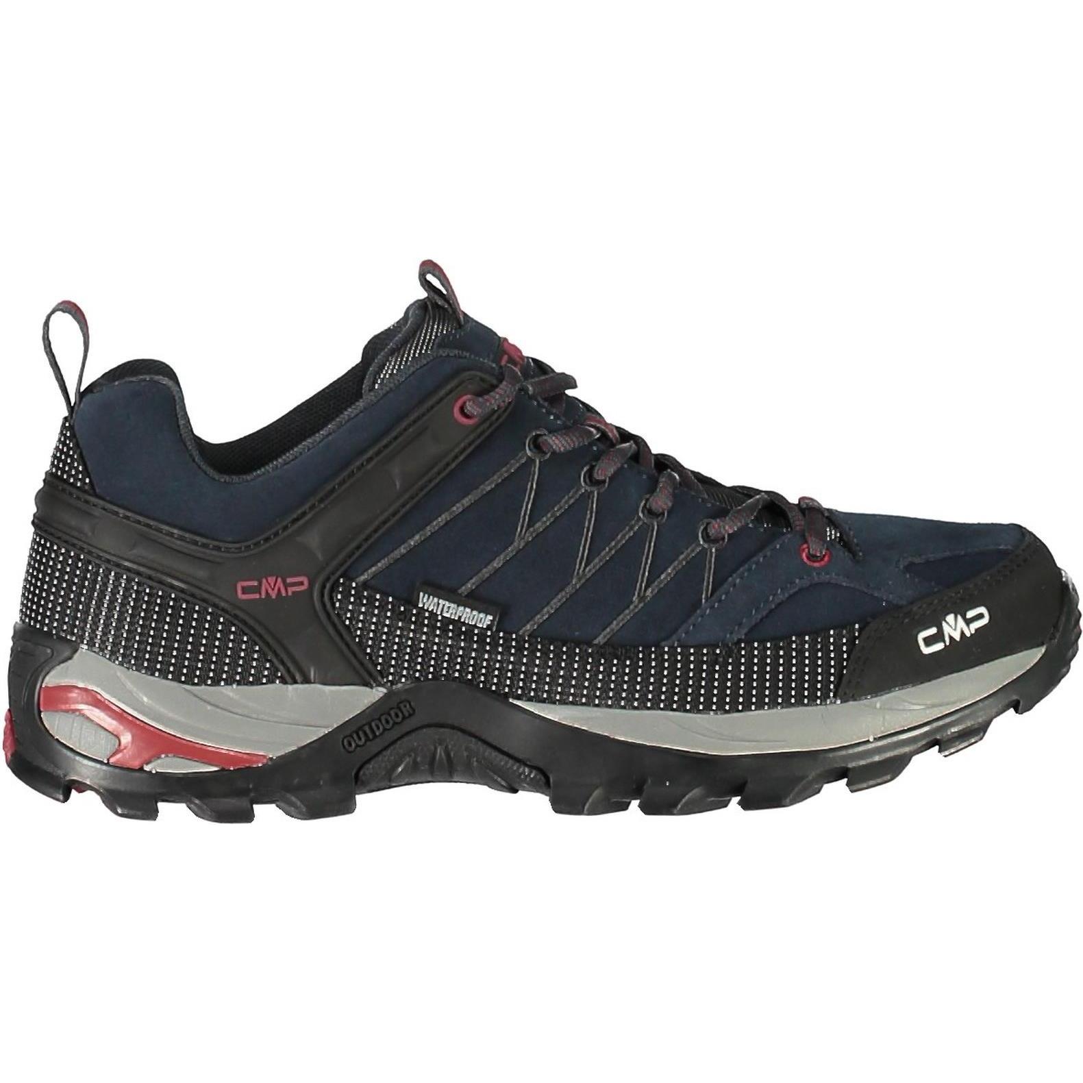 CMP Campagnolo, Herren, Wanderschuhe, Rigel Low WP Trekking Shoes (40), Blau