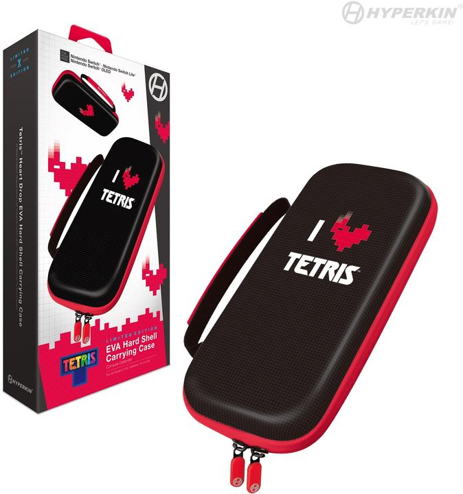 Produktbild Hyperkin Tetris Eva Hard Shell Carrying Case Heart Drop (Switch, Switch Lite, Switch OLED)