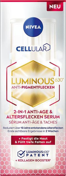 Produktbild NIVEA Cellular Luminous 630 2in1 Anti-Age & Altersflecken Serum (30 ml)