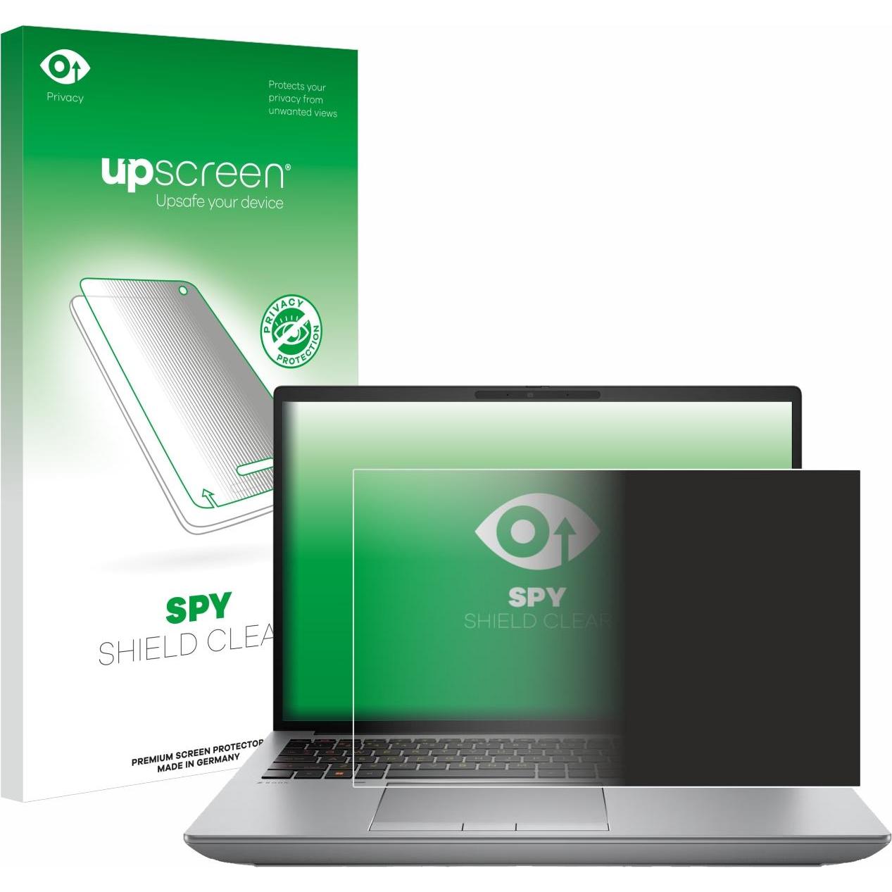 upscreen Spy Shield Blickschutzfolie (16", 16 : 10), Notebook Schutzfolie