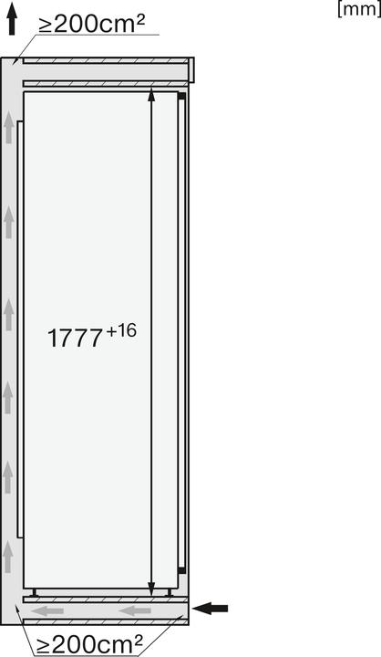 Image du produit Miele Congélateurs FNS 7794 D L (Encastrable, 213 l)