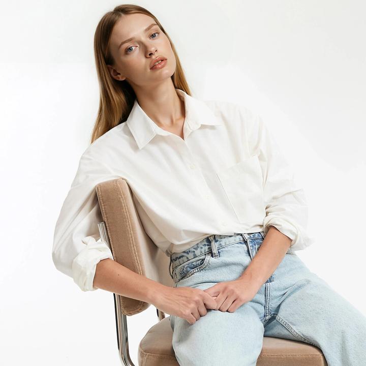 Immagine prodotto La Redoute Collections Lockeres Baumwollhemd (40)