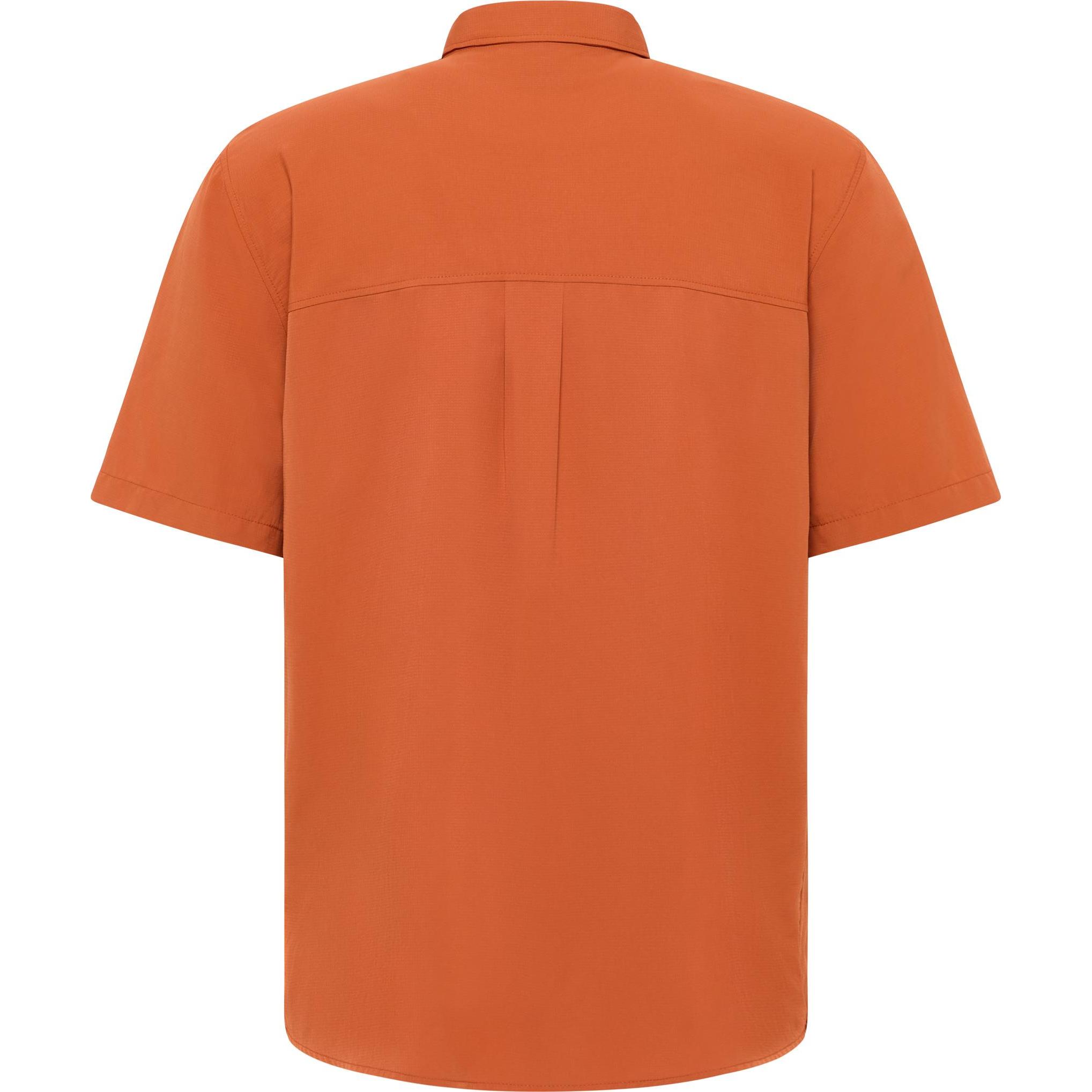 Jack Wolfskin, Herren, Sportshirt, Sierra Canyon Ss Shirt M (XL), Orange, XL