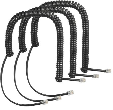 Productafbeelding Auerswald Spiraalkabelset van 3 COMfortel handsets