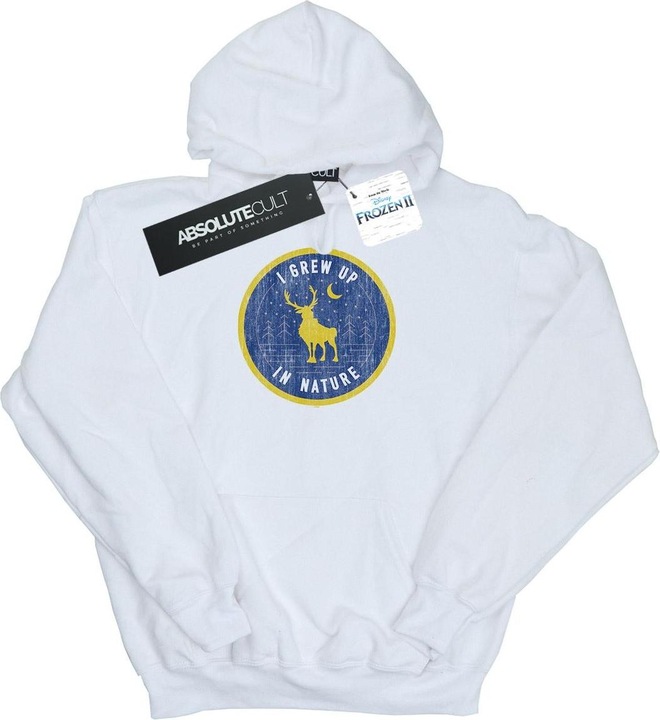 Actual product image Disney Mens Frozen 2 Sven I Grew Up In Nature Hoodie (S)