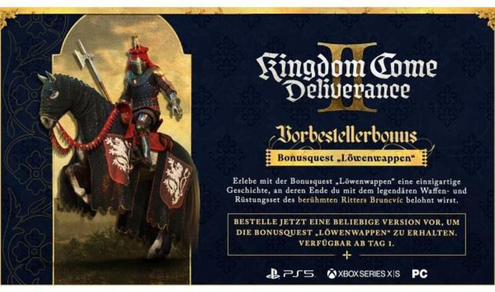 Produktbild Deep Silver Kingdom Come Deliverance II Day One Edition (PC, DE)
