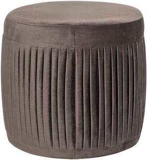 Bloomingville Pouf Velvet brown