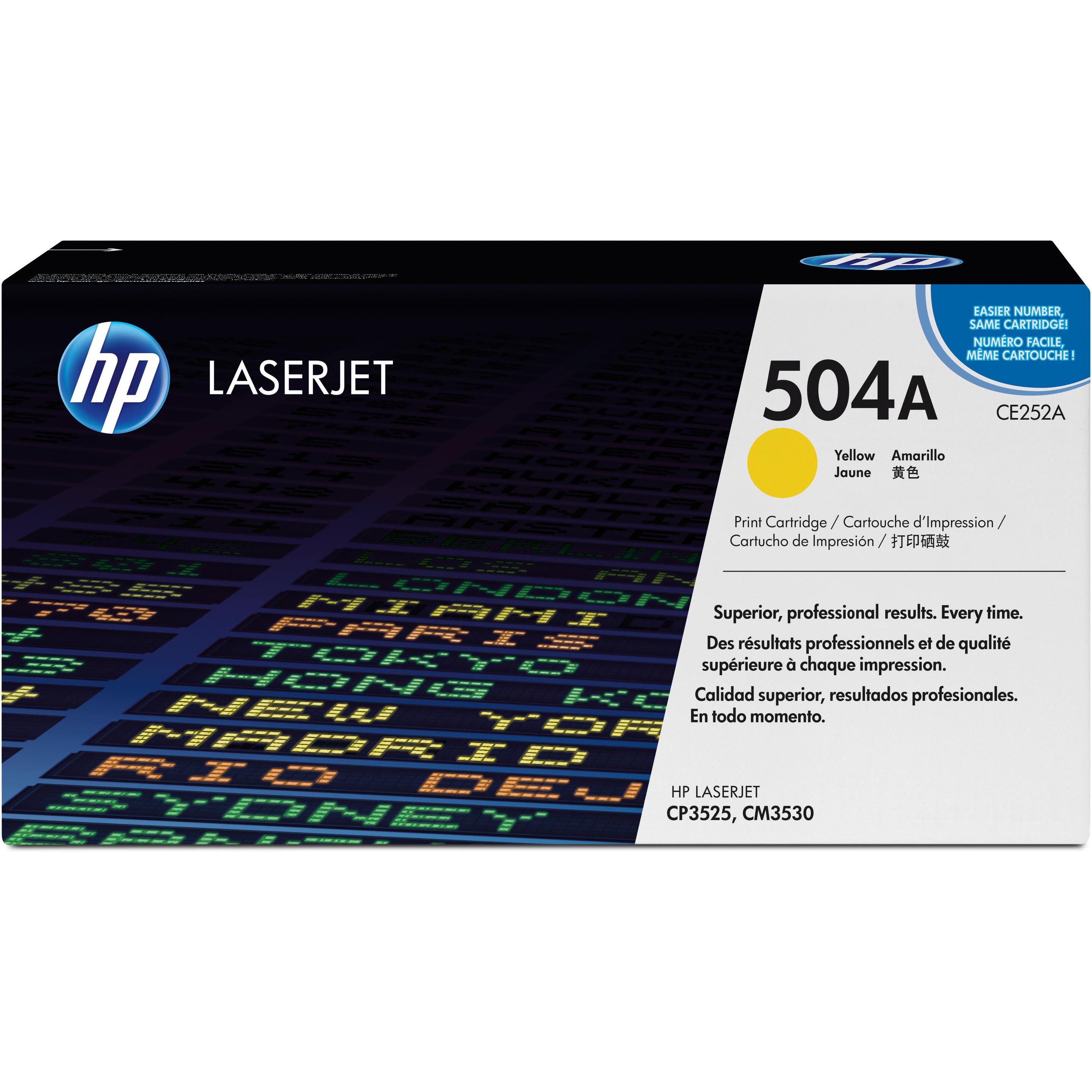 HP, Toner, 504a (Y)