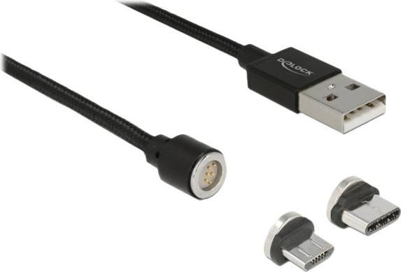 Immagine prodotto Delock Spine magnetiche del cavo di ricarica USB2.0 (1.10 m, USB 2.0)