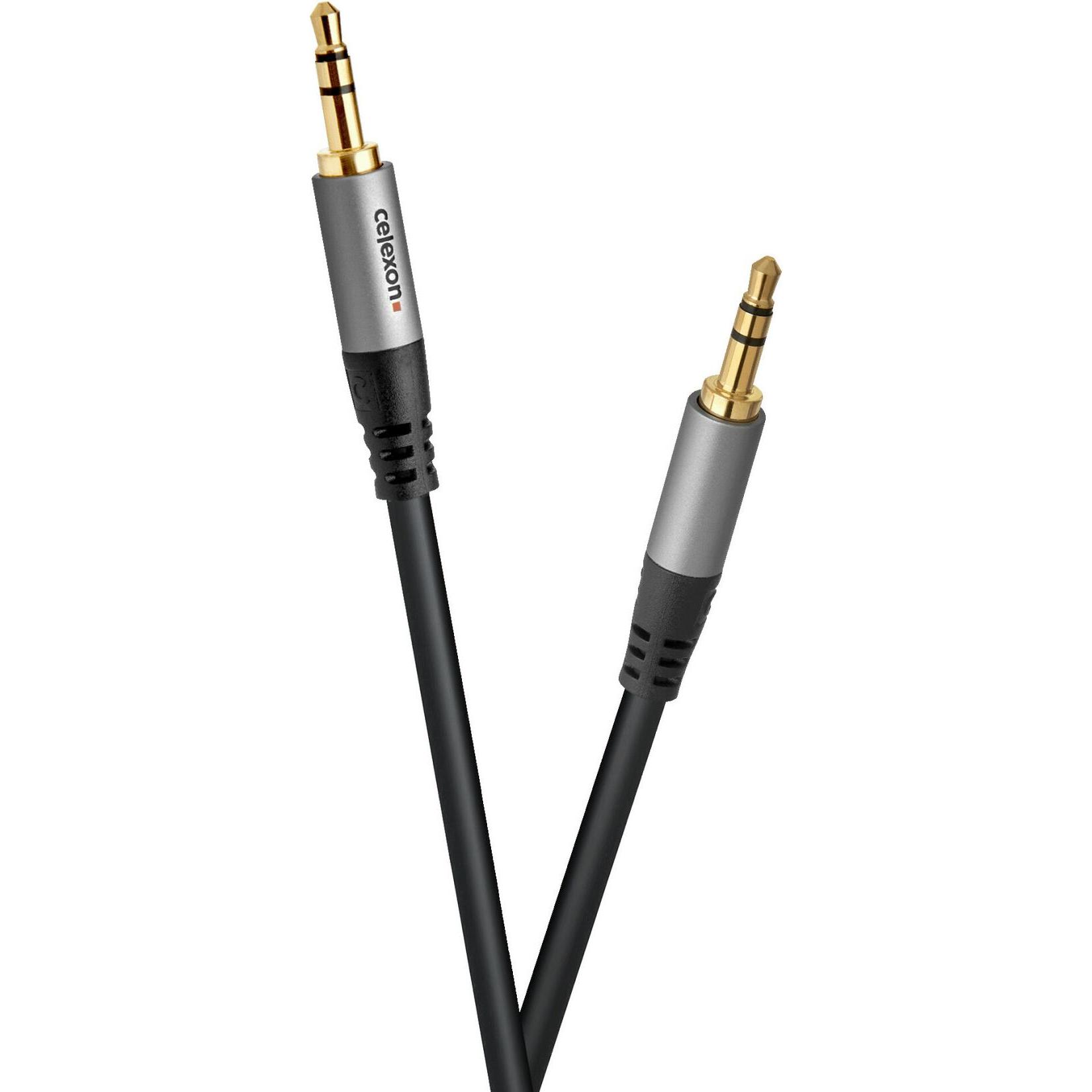 Celexon 3,5mm Stereo Klinke Audiokabel 2,0m - Professional Line (2 m), Audio Kabel