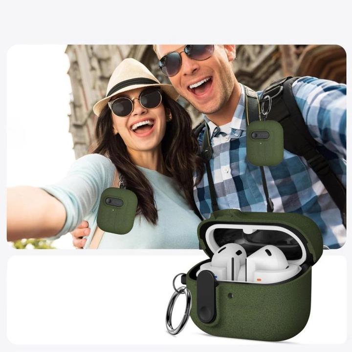 Produktbild Tech-Protect Slim Hook Samsung Galaxy Buds 3 / 3 Fe / 3 Pro Olivgrün