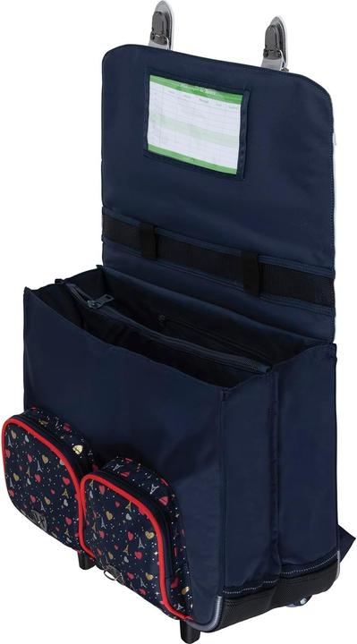 Immagine prodotto Campeny Trolley scolastico robusto con due scomparti e ruote