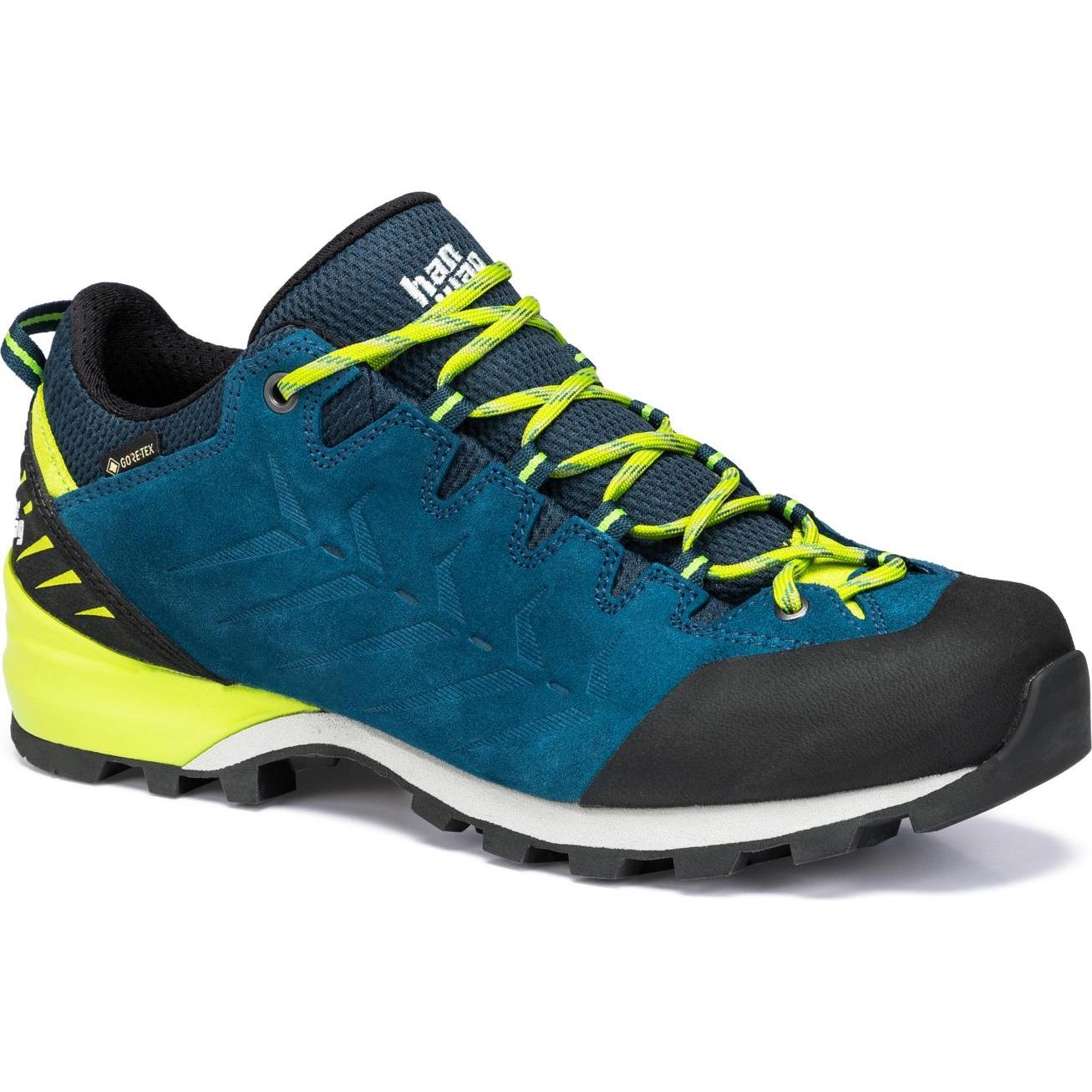 Hanwag, Herren, Wanderschuhe, Makra Pro Low GTX (48), Blau