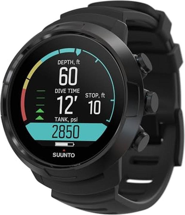 Suunto D5 All Black With USB Cable