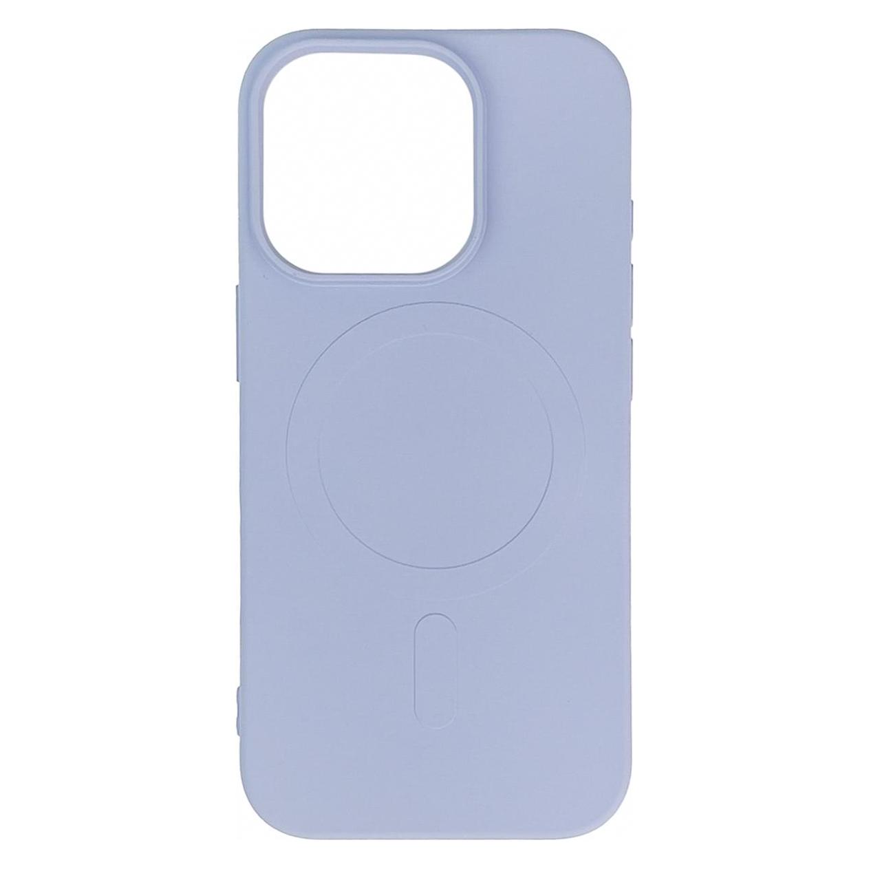 Hurtel Liquid Silicone Case MagSafe for iPhone 16 Pro Max - lavender (Apple iPhone 16 Pro Max), Smartphone Hülle, Violett