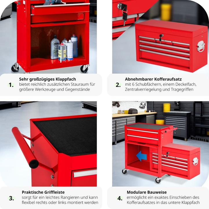 Actual product image tectake Tool trolley (1x)