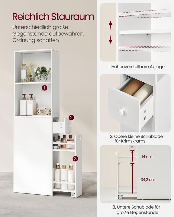 Produktbild Vasagle Nadia (40 x 18 x 134.5 cm)