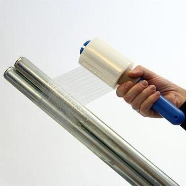 Produktbild Transpak Stretchfolie Breite 100mm Länge 150m Stärke 20µ transparent (10 Stk.)