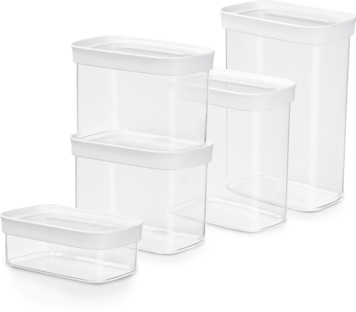 Actual product image Emsa Storage Jar Optima Set of 5 (6.25 l)