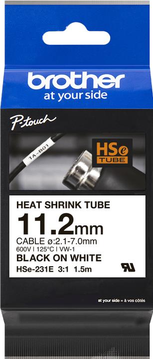 Produktbild Brother Heat-Shrink-Tube (1.12 cm, Weiss)