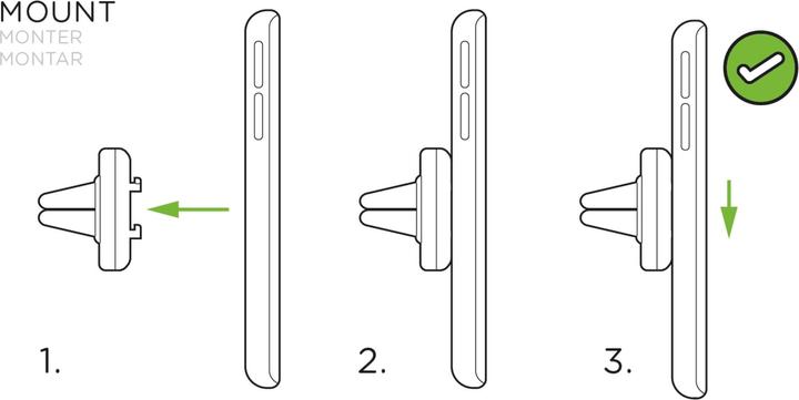 Produktbild Sp Connect Vent Mount Snap