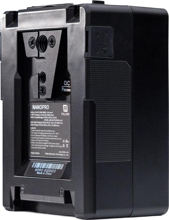 Actual product image Fxlion Nano Pro (Camera battery)
