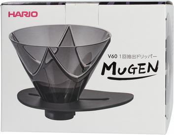 Produktbild Hario V60 MUGEN – Tropfer aus Kunststoff – Schwarz