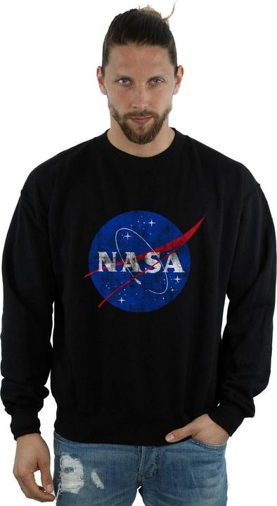 Produktbild Nasa Classic Insignia Logo Distressed Sweatshirt (L)