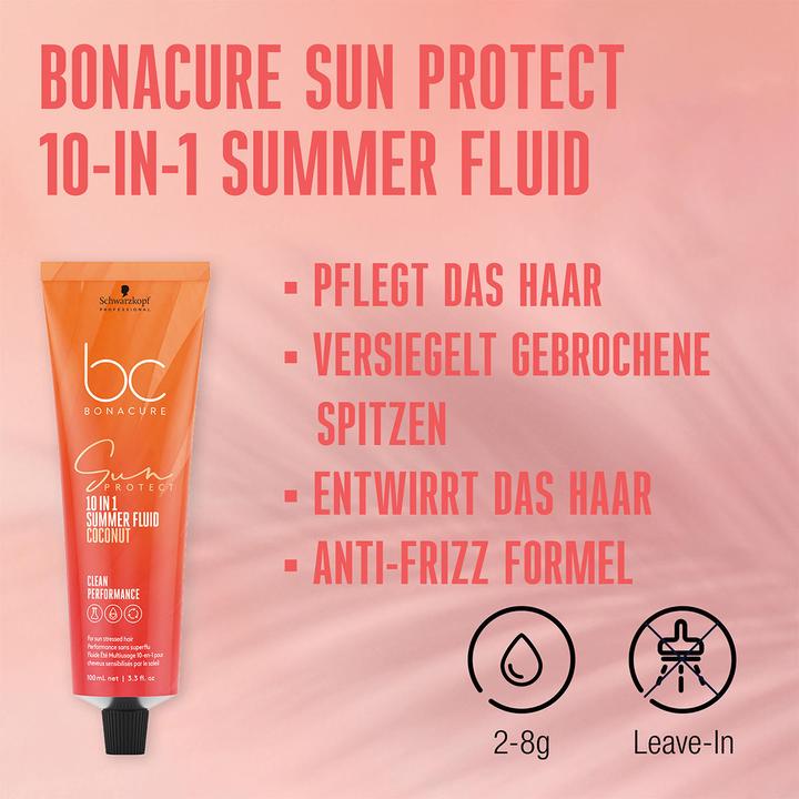 Immagine prodotto Schwarzkopf Sun Protect 10-in-1 (Crema solare, Fino a SPF 10, 100 ml, 100 g)