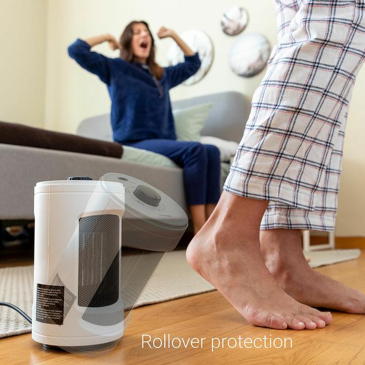 Produktbild InnovaGoods Selbstdrehende Keramikheizung Heramik (1200 W)