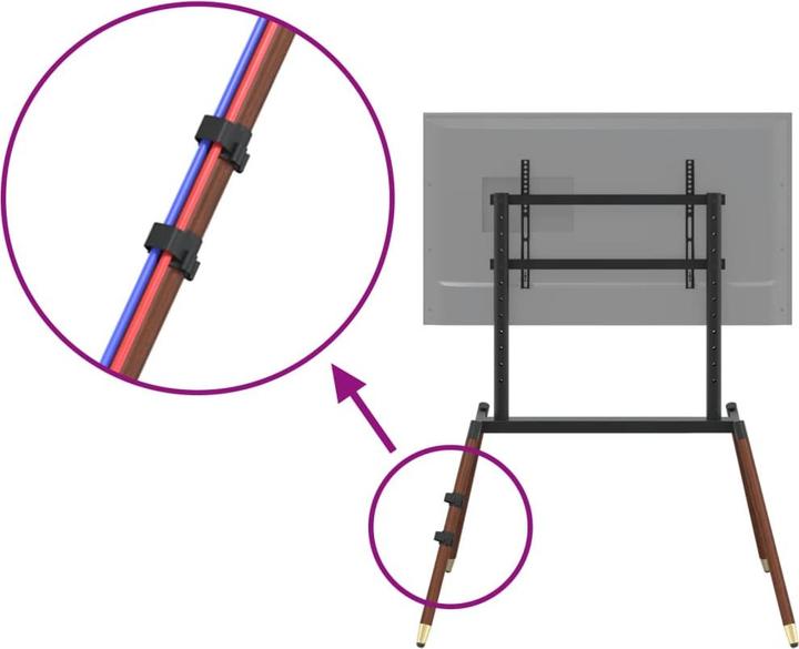 Actual product image vidaXL TV-Stativ (60 kg, 37" - 86")