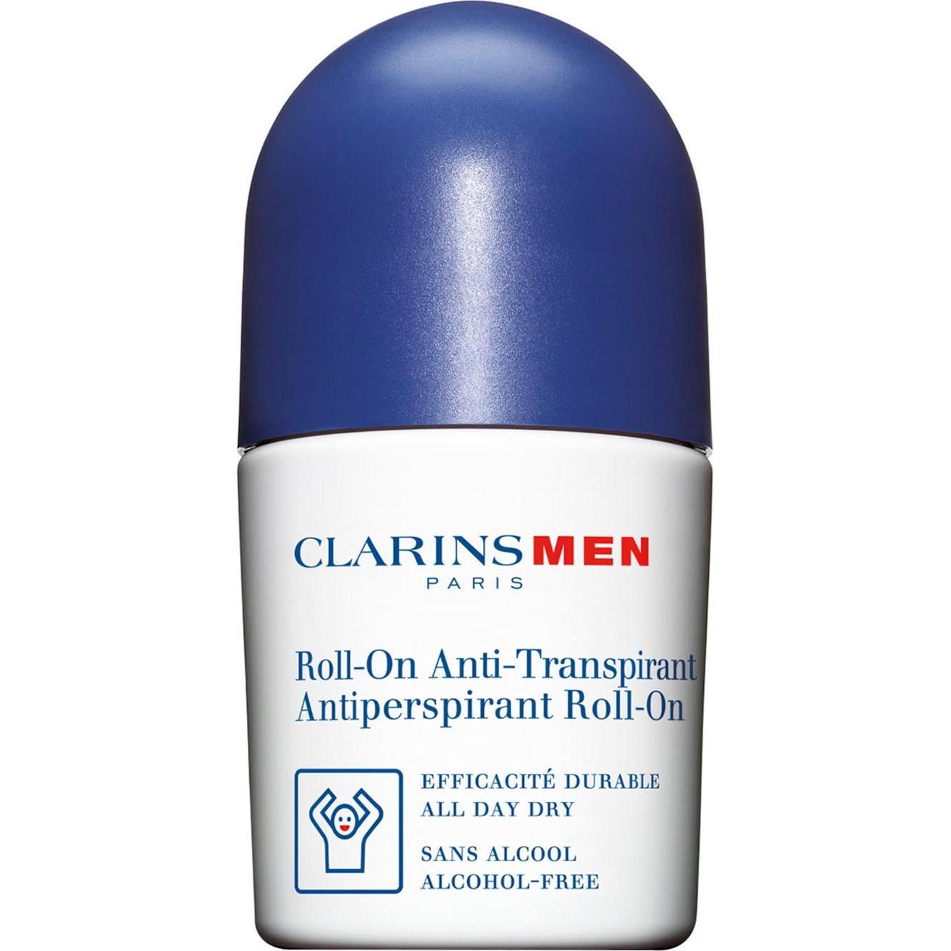 Clarins, Deodorants, Mannen Antitranspirant Deo Roll-On (Rol op, 50 ml)