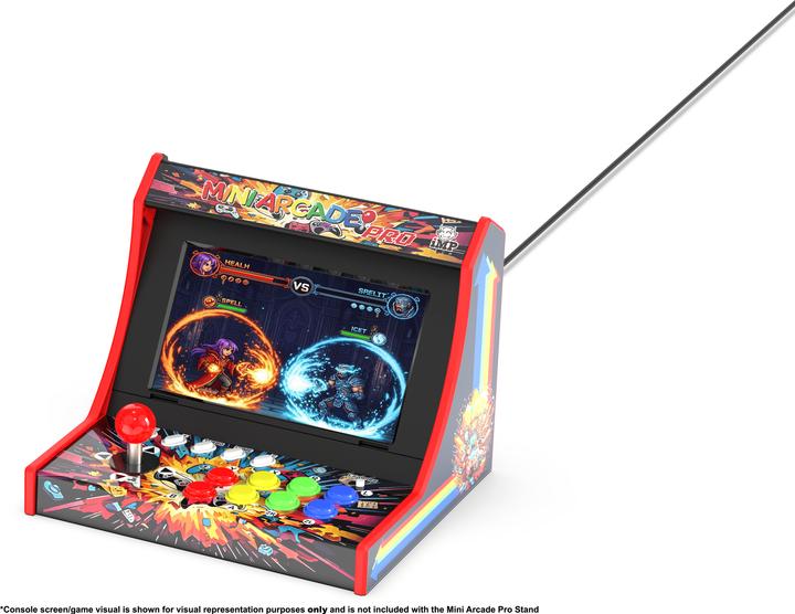 Produktbild IMP Tech - Mini Arcade Pro Retro Game Cabinet for Switch 2, Switch and OLED - Black/Red (Switch, Switch 2, Switch OLED)