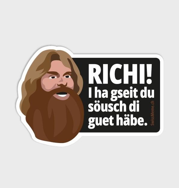SwissMeme Richi! Sticker