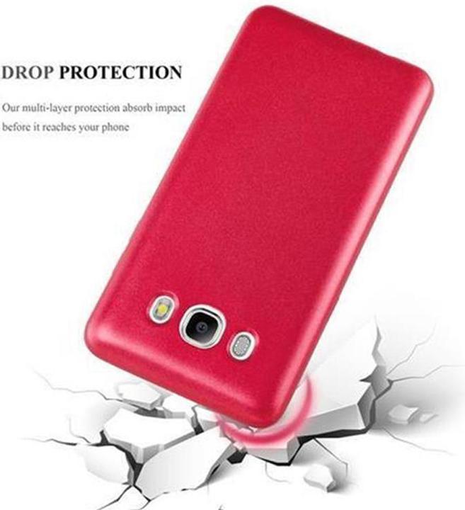 Actual product image Cadorabo TPU Matt Metallic Cover (Samsung Galaxy J7 2016)