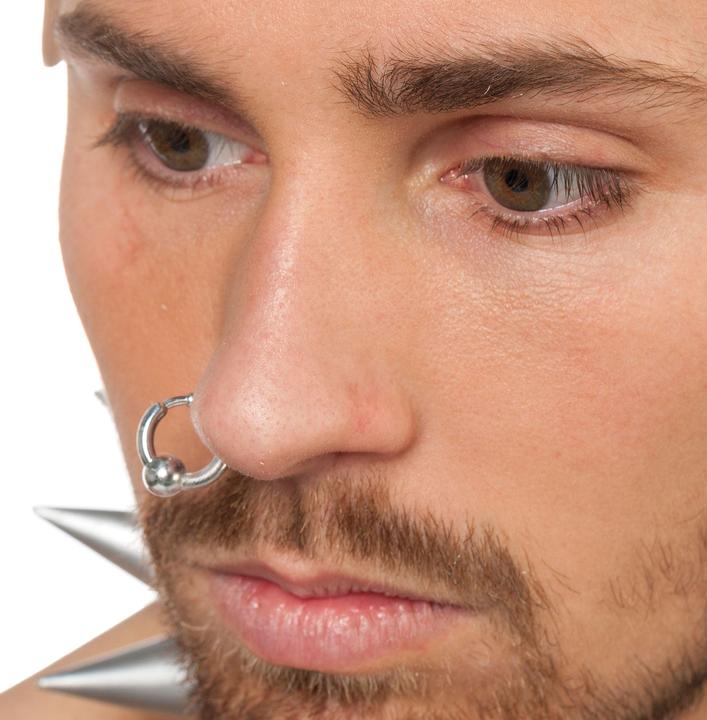 Produktbild Wilbers Fake Piercing 8er Set (Nickel)
